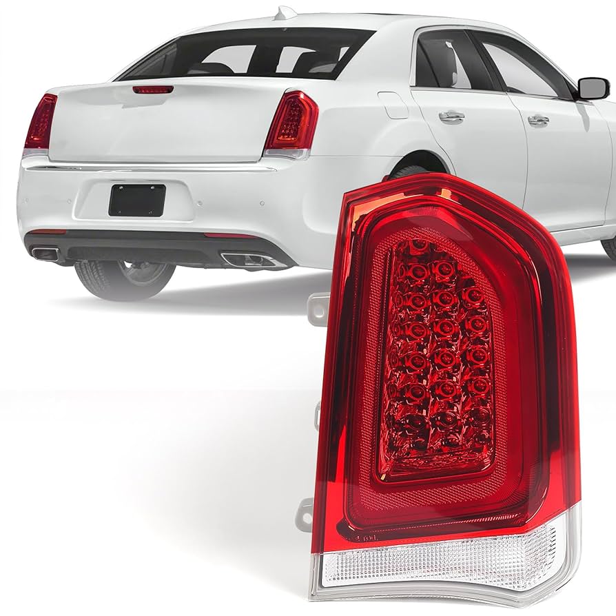 クライスラー300C LEDテール Amazon | AmeriLite L.E.D テールライト ブラック クライスラー